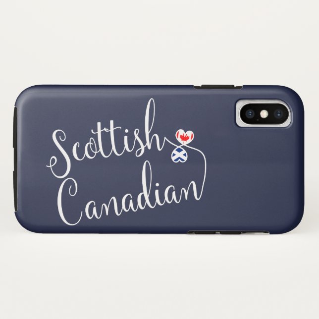 Coques Case-Mate iPhone Boîtier de téléphone cellulaire Scottish Canadian  (Dos (Horizontal))