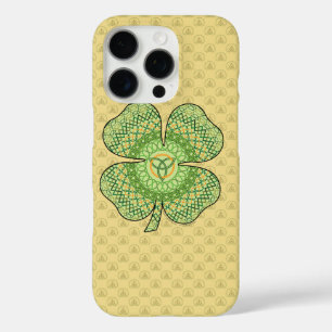Coques iPhone 16 Pro Boîtier de téléphone Coque-Mate Shamrock celtique