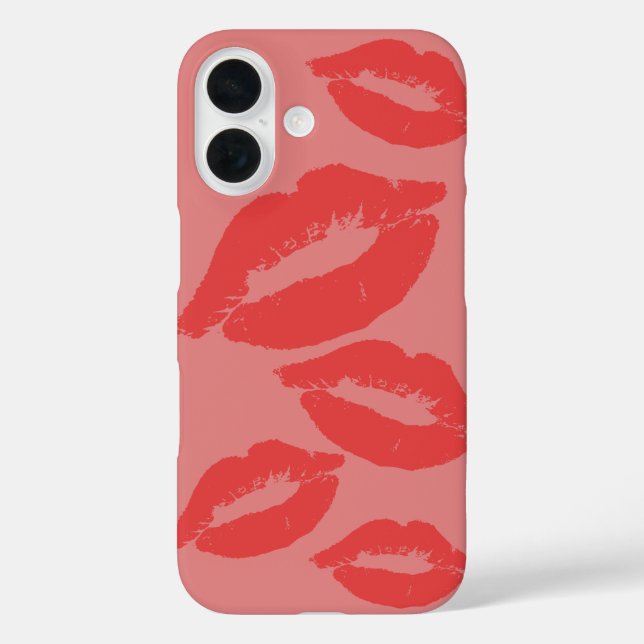 Coques Case-Mate iPhone Boîtier de téléphone de conception des lèvres (Verso)