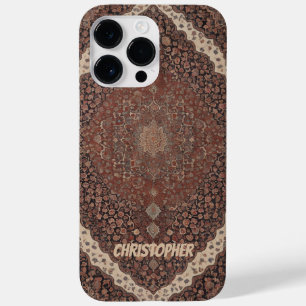 Coque Pour Pour iPhone 14 Pro Max Boîtier de téléphone de couverture de tapis persan