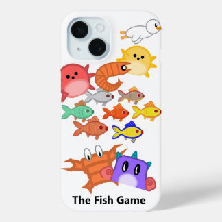 Coque Pour iPhone 15 Boîtier de téléphone de jeu de poisson