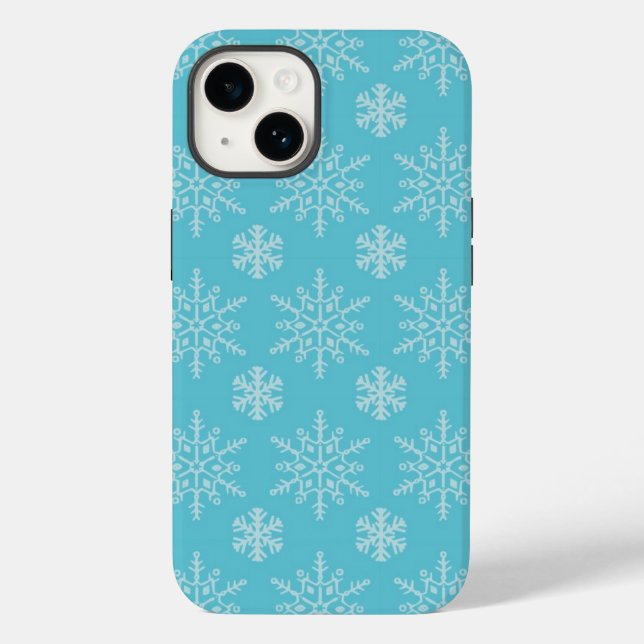 Coques Case-Mate iPhone Boîtier de téléphone des snowflèches (Verso)