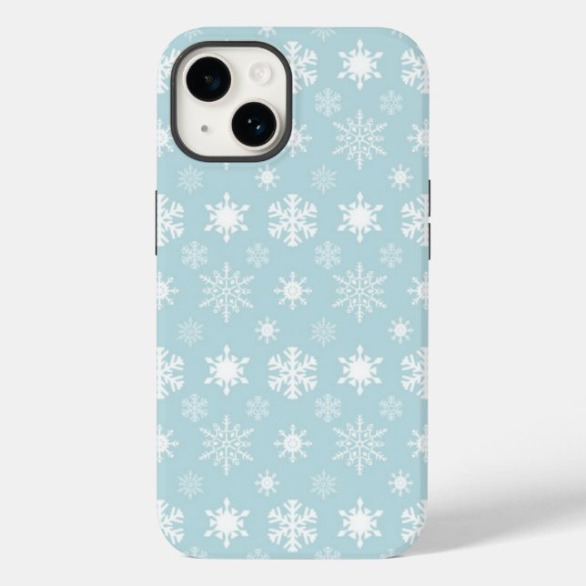 Coques Case-Mate iPhone Boîtier de téléphone des snowflèches (Verso)