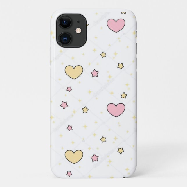 Coques Case-Mate iPhone Boîtier de téléphone du coeur/de l'étoile (Dos)