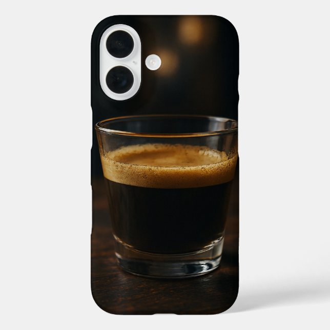 Coques Case-Mate iPhone Boîtier de téléphone esthétique café - Espresso mi (Verso)