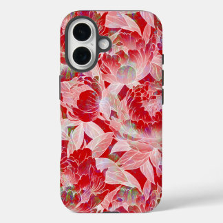Coque Pour iPhone 16 Boîtier de téléphone floral