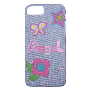 Etui iPhone Case-Mate Boîtier de téléphone Girly Denim Charm iPhone 7