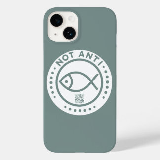 Coque Pour iPhone 14 Boîtier de téléphone gris non antiPoisson