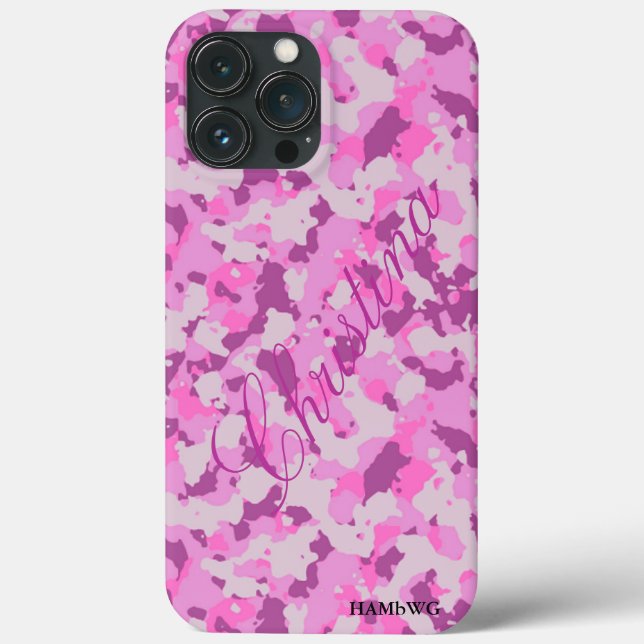 Coques Case-Mate iPhone Boîtier de téléphone HAMbWG Xtreme - Camouflage ro (Verso)
