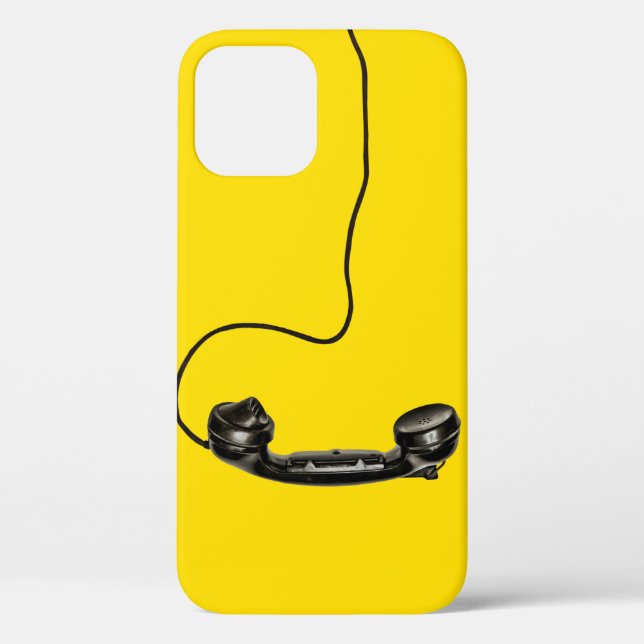 Coques Case-Mate iPhone boîtier de téléphone jaune de couverture iPhone (Verso)