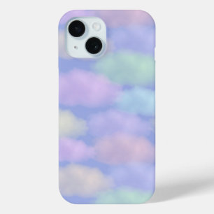 Coque Pour iPhone 15 Boîtier de téléphone mobile Rainbow Nuages