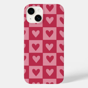 Coque Pour iPhone 14 Boîtier de téléphone Motif Red Heart