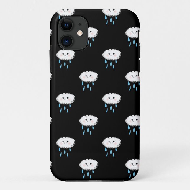 Coques Case-Mate iPhone Boîtier de téléphone nuage de pluie (Dos)