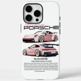 Coques iPhone 16 Pro Max Boîtier de téléphone Porshe course