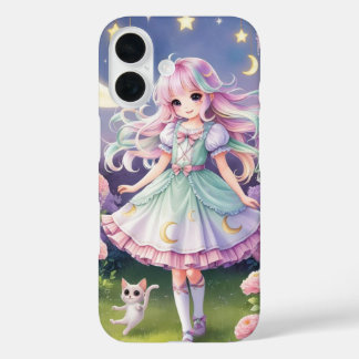 Coque Pour iPhone 16 Boîtier de téléphone pour chat Spirit - Magique fi