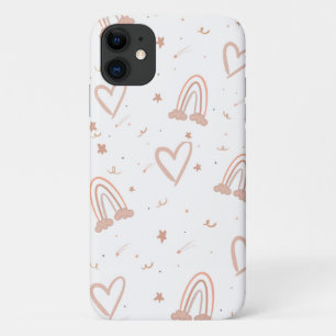 Case-Mate iPhone Case Boîtier de téléphone Rainbow Pink Pastel iPhone