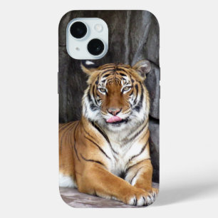 Coque Pour iPhone 15 Boîtier de téléphone Tiger