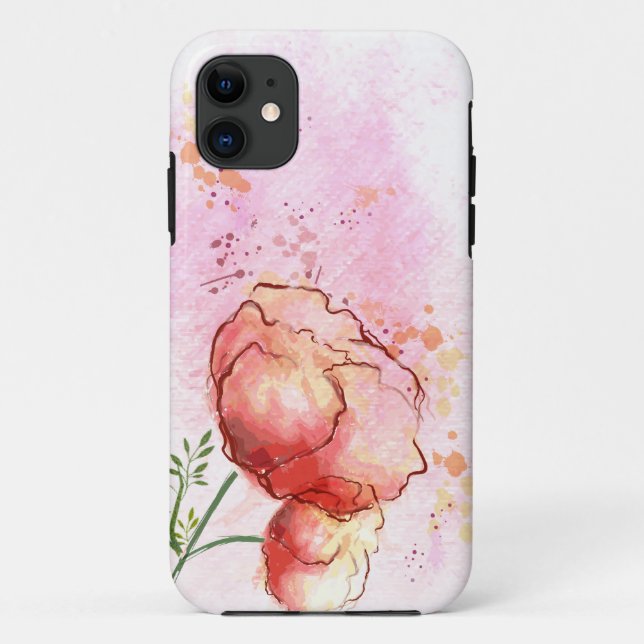 Coques Case-Mate iPhone Boîtier d'iPhone 5 Floral Aquarelle (Dos)