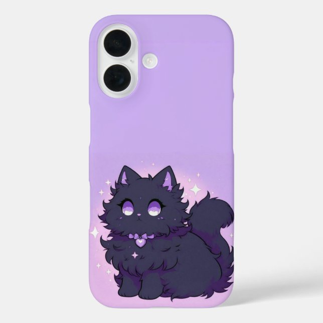 Coques Case-Mate iPhone Boîtier Fluffy Chat (Verso)