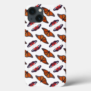 Etui iPhone Case-Mate Boîtier iPad Autumn Frenzy Butterfly (Blanc)