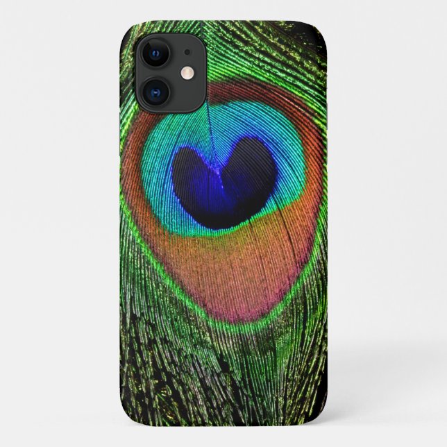 Coques Case-Mate iPhone Boîtier iPhone 11 Œil de Paon (Dos)
