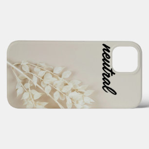 Case-Mate iPhone Case Boîtier iPhone 13 Floral Beige Neutre