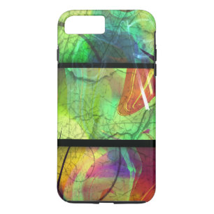 Coques Pour iPhone Boîtier iPhone 7 Plus Panneaux Abstraits Peints