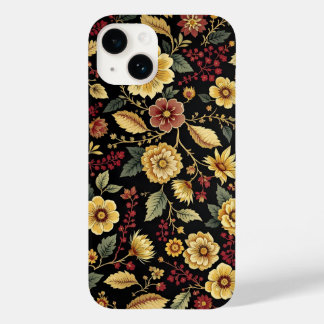 Coque Pour iPhone 14 Boîtier iphone à motif floral