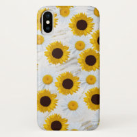 Boîtier iPhone Case-Mate B Tournesols et marguerit