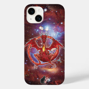 Coque Pour iPhone 14 Boîtier iPhone Case-Mate Pyrope Cosmic Dragon