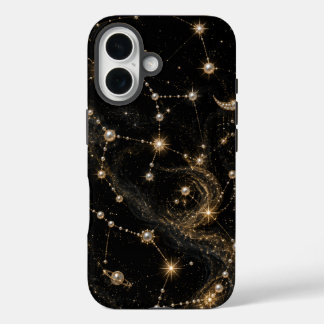 Coque Pour iPhone 16 Boîtier iphone constellation de perles