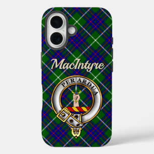 Coque Pour iPhone 16 Boîtier iPhone / iPad MacIntyre Clan Badge & Tarta