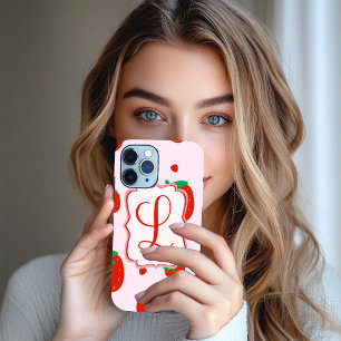 Coque Pour iPhone 14 Boîtier iPhone personnalisé à la fraise