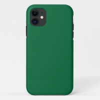 Boîtier iPhone Vert Mat | Luxe Minimaliste