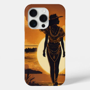 Coque iPhone 15 Pro Boîtier pour iPhone 15 - Safari Girl