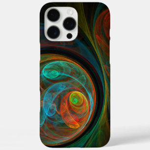 16 Pro Max Case Boîtier pour iPhone 6 Art Abstrait Bleu Renaissanc