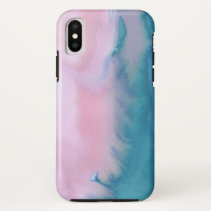 Case-Mate iPhone Case Boîtier téléphonique abstrait rose turquoise