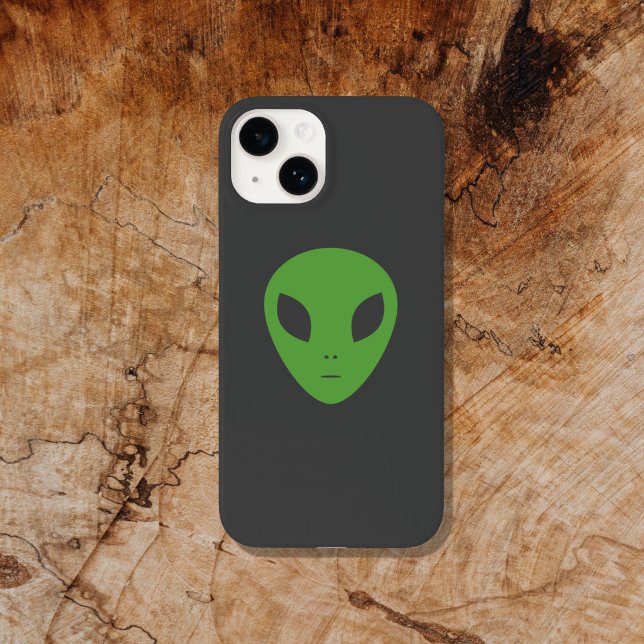 Coques Case-Mate iPhone Boîtier téléphonique Alien vert (Green Alien Phone Case)