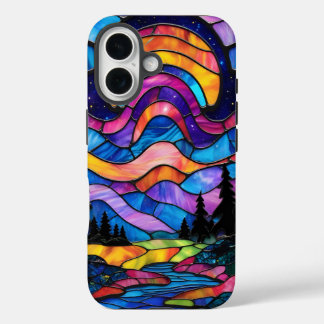 Coque Pour iPhone 16 Boîtier téléphonique Aurora Borealis