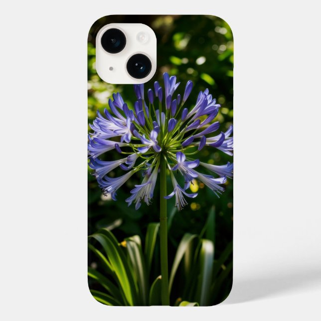 Coques Case-Mate iPhone Boîtier téléphonique bleu Agapanthus (Verso)