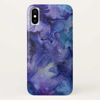 Case-Mate iPhone Case boîtier téléphonique bleu et violet