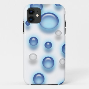 Coques Pour iPhone Boîtier téléphonique - Bulles bleues
