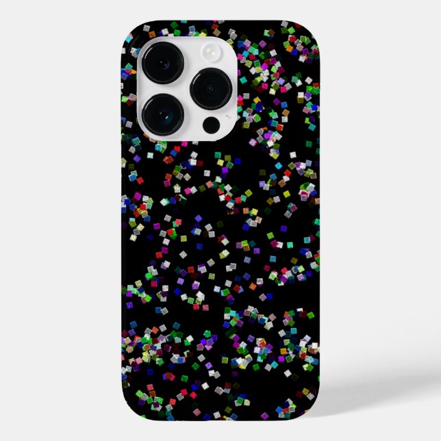 Coques Case-Mate iPhone Boîtier téléphonique Confetti parties scintillant (Verso)