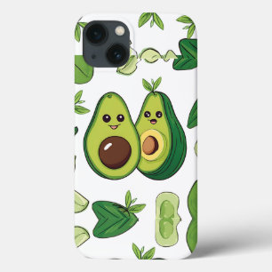Case-Mate iPhone Case Boîtier téléphonique couple Avocado   Funny Kawaii