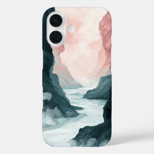 Coque Pour iPhone 16 Boîtier téléphonique Crystal Canyon Glow