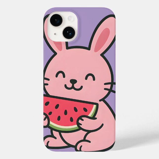 Coques Case-Mate iPhone Boîtier téléphonique de carottes mignonne lapin |  (Verso)