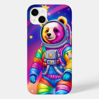 Coque Pour iPhone 14 Plus Boitier téléphonique de l'ours spatial