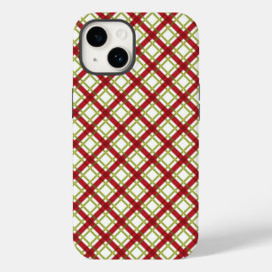 Coque Pour iPhone 14 Boîtier téléphonique de Noël rouge et vert