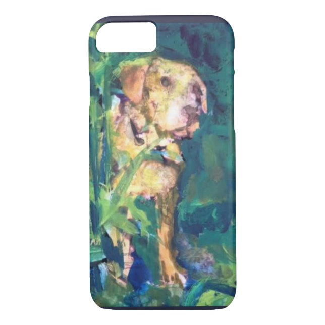Coques Case-Mate iPhone Boîtier téléphonique de peinture de Lab Creek jaun (Dos)