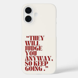 Coque Pour iPhone 16 Boîtier téléphonique Décontracté motivant